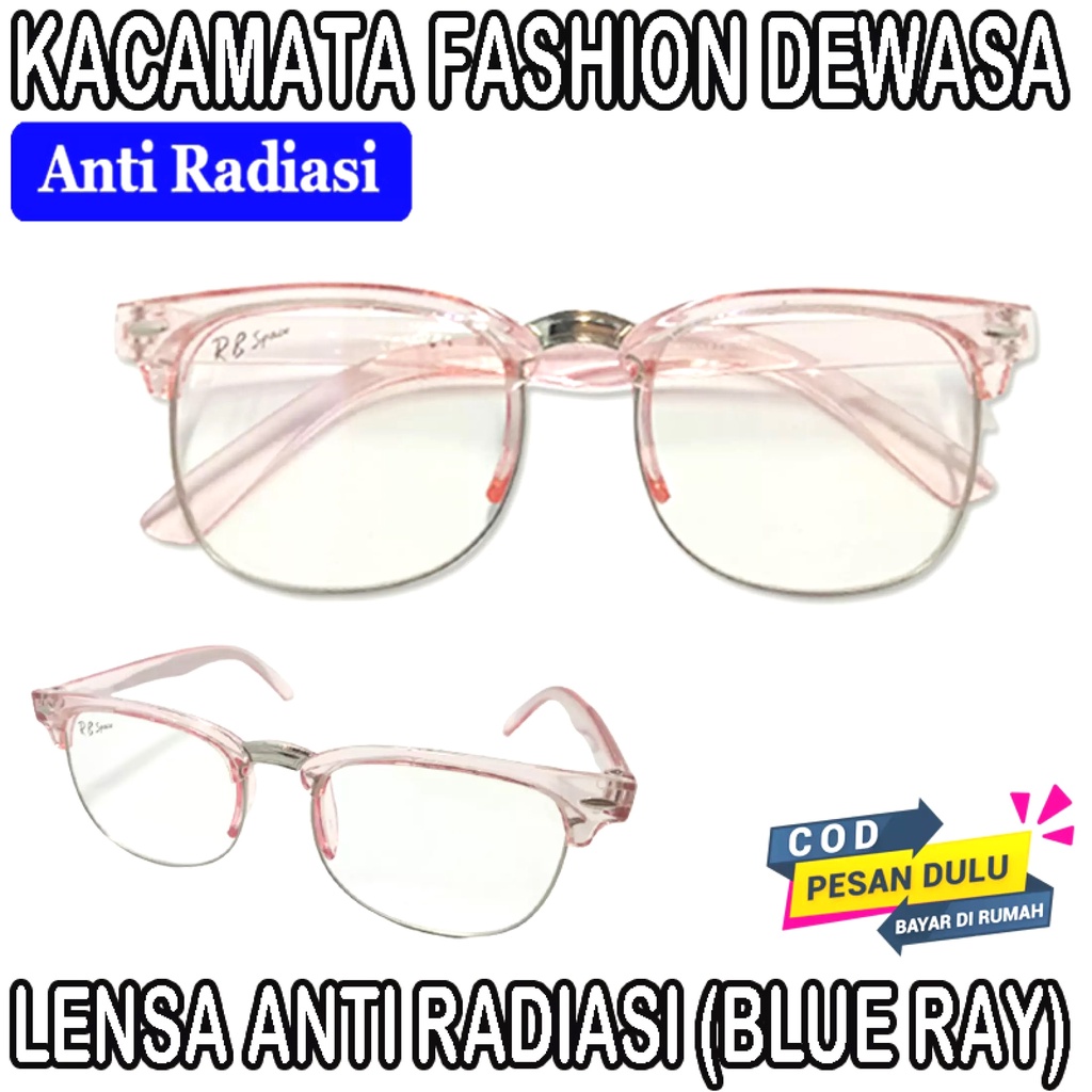 Kacamata Anti Radiasi Blueray Komputer / HP Retro 036ZK