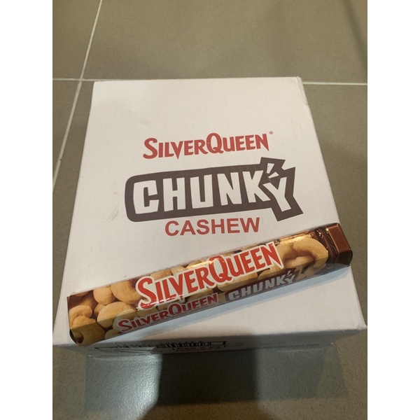 SILVERQUEEN CHUNKY BAR 95 GR ( BOX / 24 PC )