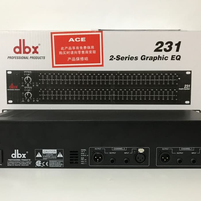 Equalizer DBX 231 XL   EQ DBX 231 XL