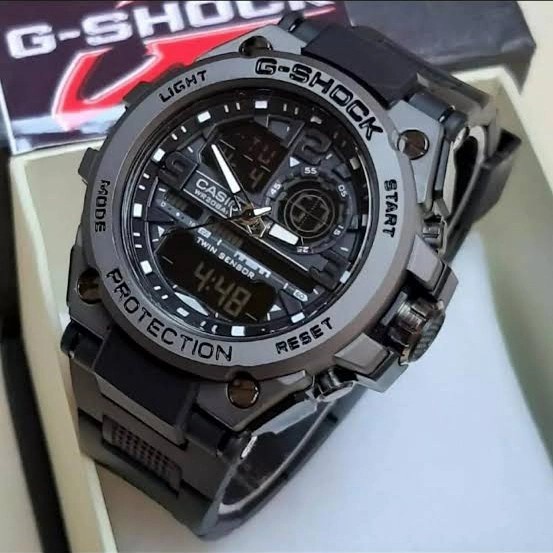 JAM TANGAN PRIA GWG-2395  / C3 / C4 CASIO G-SHOCK GSHOCK GS 2395 RUBBER DIGITAL DUAL-TIME