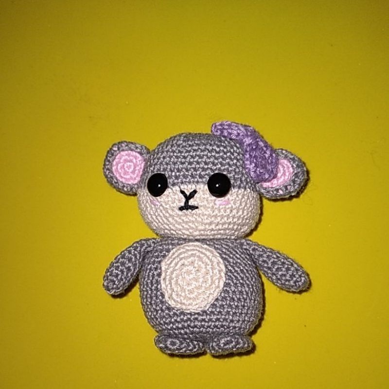 ganci hamster amigurumi