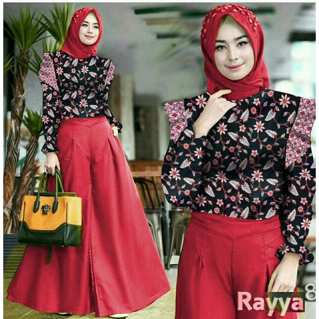 kulot rayya batik 4Warna