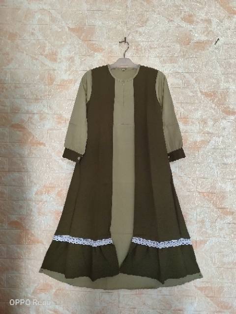 Gamis anak tanggung sabiyan diskon ..75000-65000