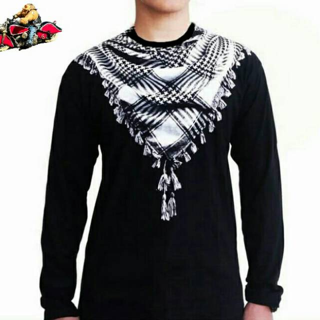 Kaos branded" SORBAN " lengan panjang/3 dimensi