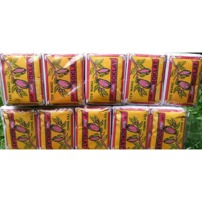 

Promo Awal tahun Teh Wangi Cap Buah Soklat (isi 10 Teh Kotak 40gr/pcs) Big Sale