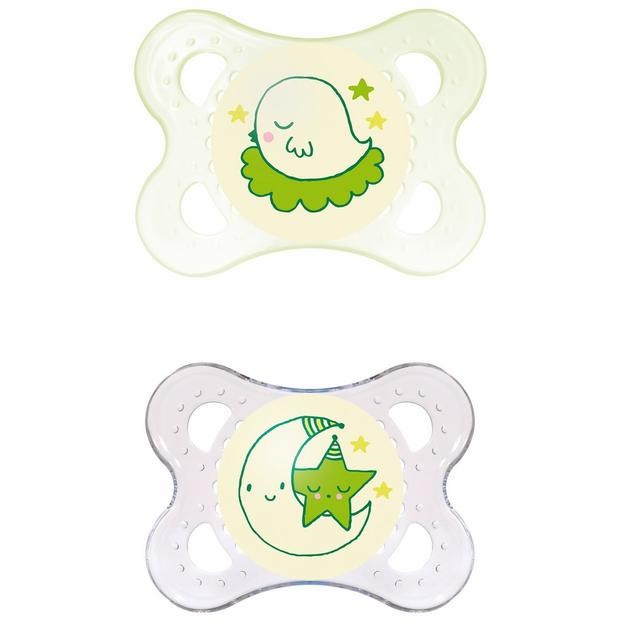 Kompeng Bayi - MAM Pacifier Night 0m+ Glow In The Dark - Empeng Bayi