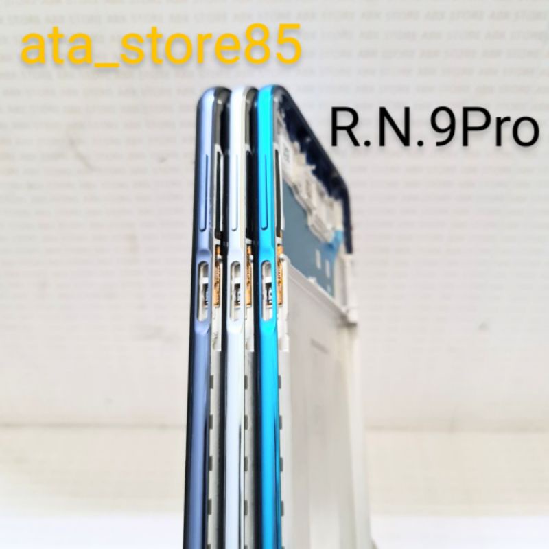 Frame LCD Tulang Tengah Tatakan LCD Bezel Xiaomi Redmi Note 9 Pro | Note9Pro