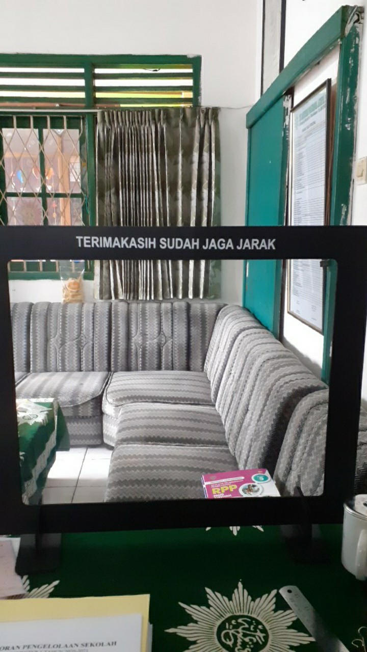 Partisi Covid / Covid Shield / Partisi Pelindung Standard 60cm X 50cm