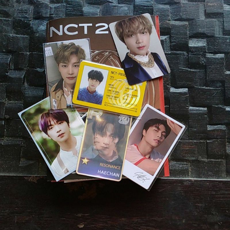 nct album only photocard resonance pt.2 departure taeil jungwoo haechan johnny pola natrep future
