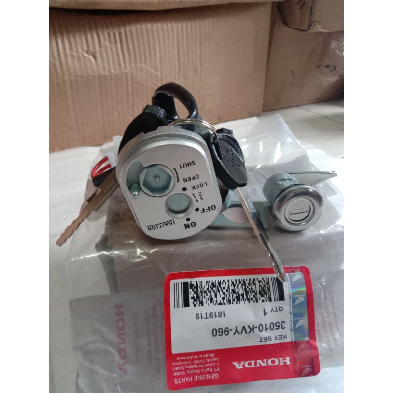 kunci kontak Honda beat karbu vario 110 KVY-ORI,