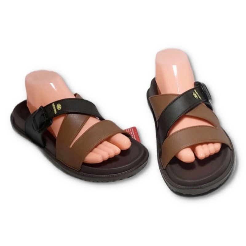 Sandal pria tali silang new era