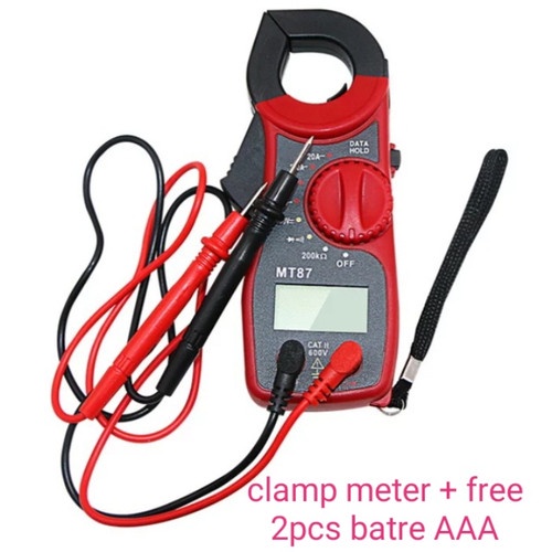 PERTUKANGAN HAND TOOLS CLAMP METER TANG AMPERE MT-87 MT87 MT 87 AMPER
