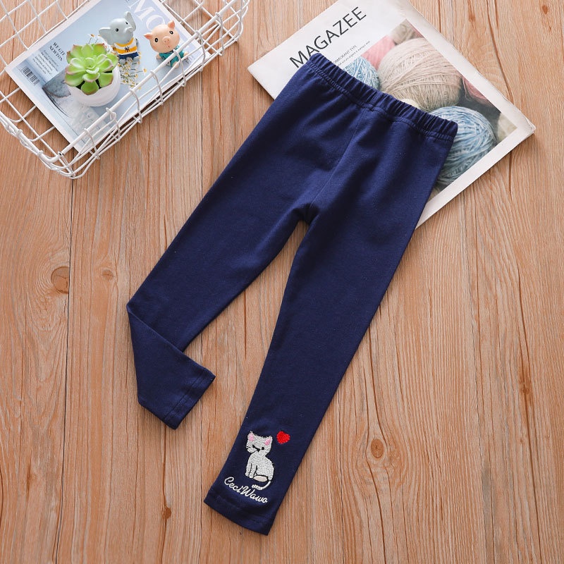 HappyOliver SARANGHAE CAT legging anak perempuan celana panjang import