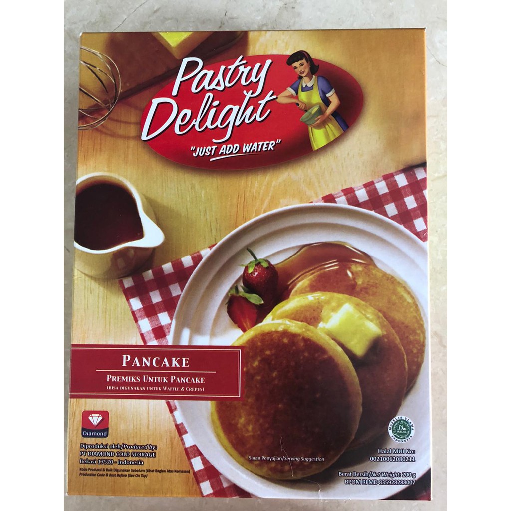 

Pastry Delight Pancake 200gr / Gram