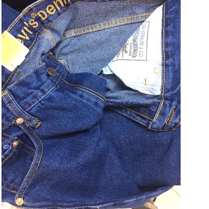 celana panjang pria jeans standar reguler kerja levis 505