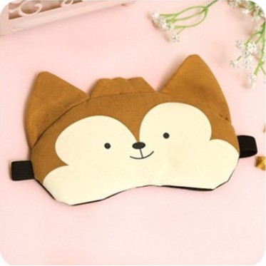 Penutup Mata tidur eye cover mask kacamata anak motif hewan binatang kartun cartoon Untuk Tidur Gel Biru Dingin lucu masker mata sleeping mask