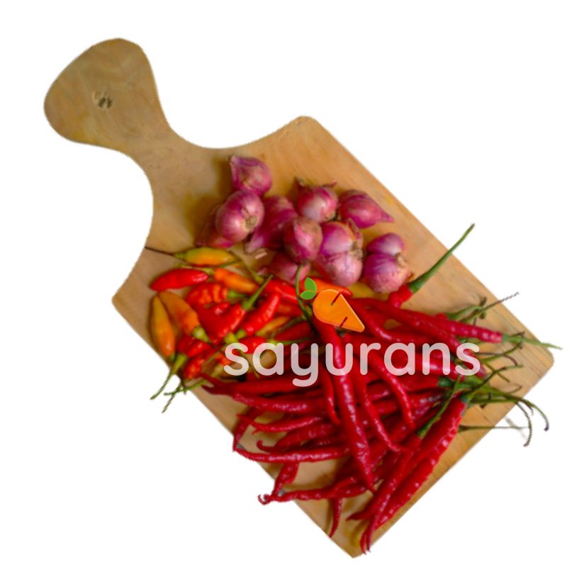 

SAYURANS CABE MERAH CAMPUR BAWANG MERAH -+250 GRAM