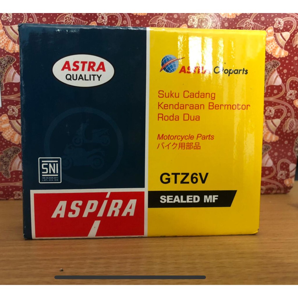 AKI ASPIRA GTZ6V SEALED MF