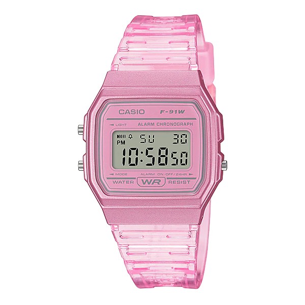 Casio Original F-91WS-2D 4D / F91WS 7D 8D Jam Tangan Unisex Karet F91 F91W F91WS