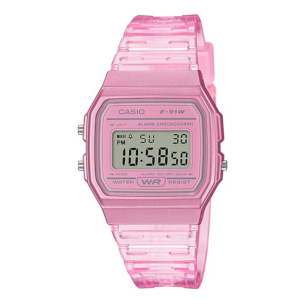 Casio Original F-91WS-2D 4D / F91WS 7D 8D Jam Tangan Unisex Karet F91 F91W F91WS