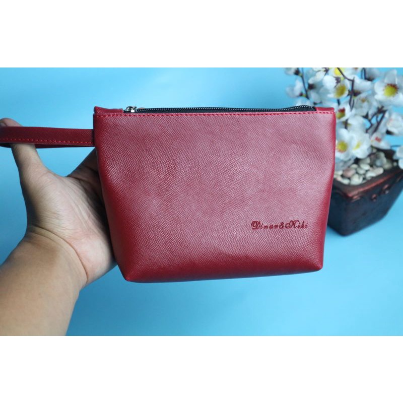 souvenir pernikahan pouch emboss