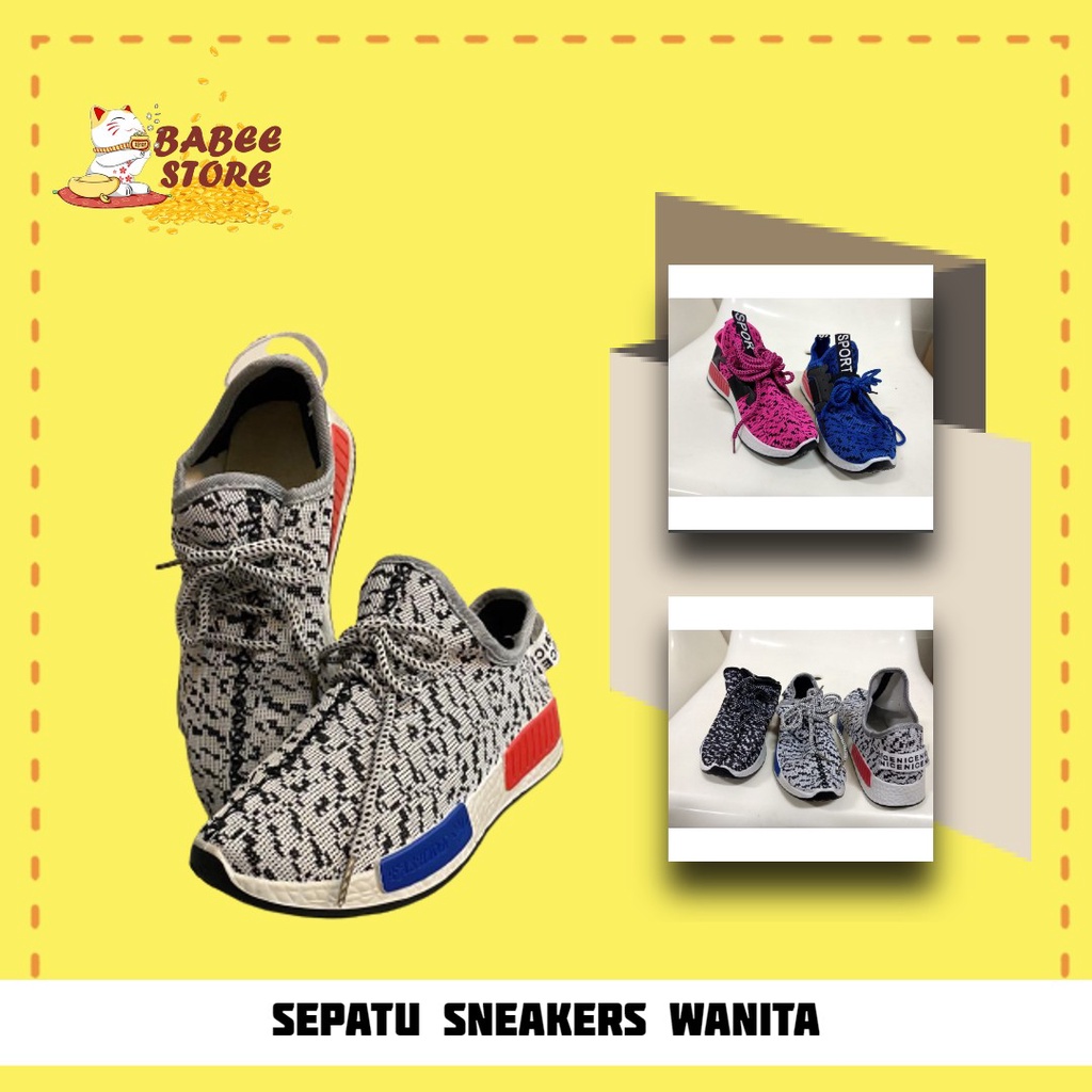 BABEE - SEPATU SNEAKERS WANITA ADD IMPORT QUALITY / SEPATU LARI WANITA / SEPATU OLAHRAGA WANITA