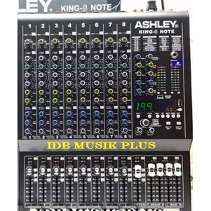 Mixer 8 Channel Ashley King8 Note King 8 Note Original Ashley