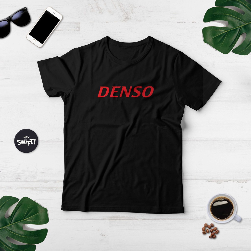 KAOS DENSO BUSI SPARKPLUG RACING PART MOBIL MOTOR DRAG TSHIRT BAJU DISTRO