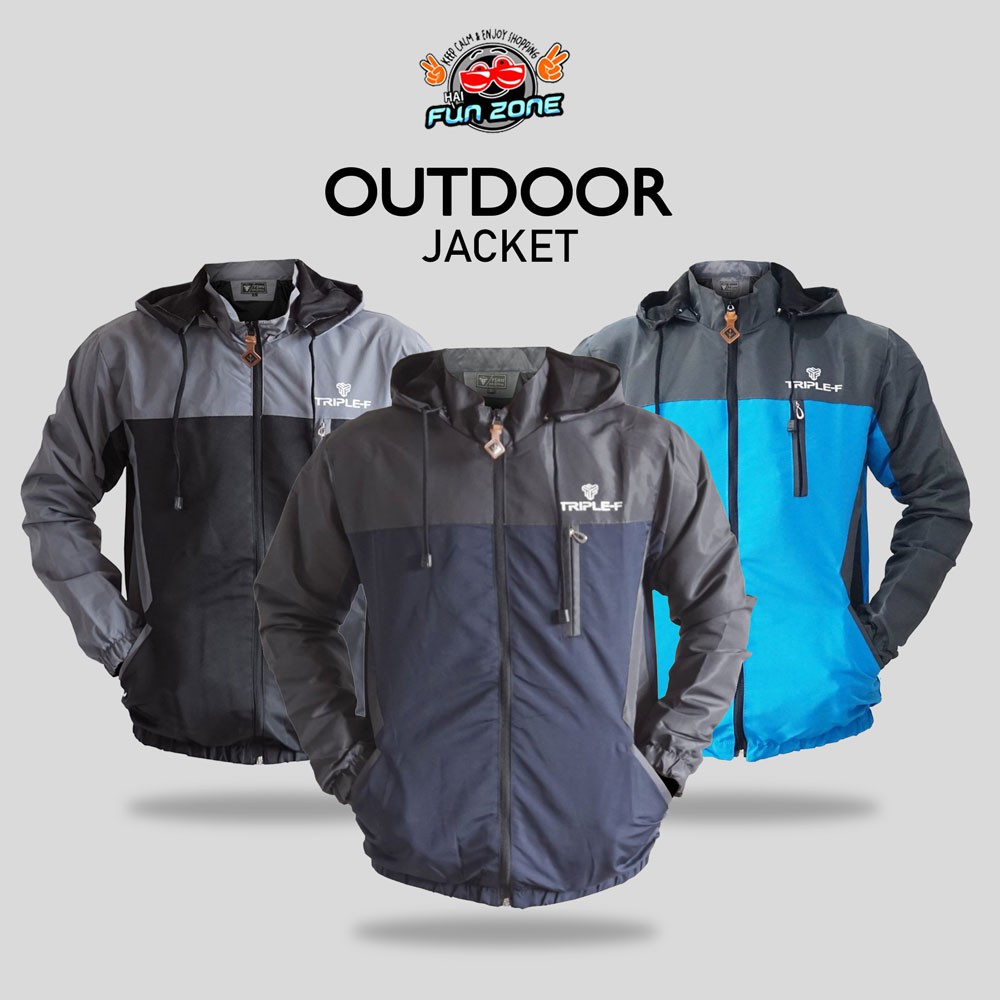 Jaket parasut pria original forward system