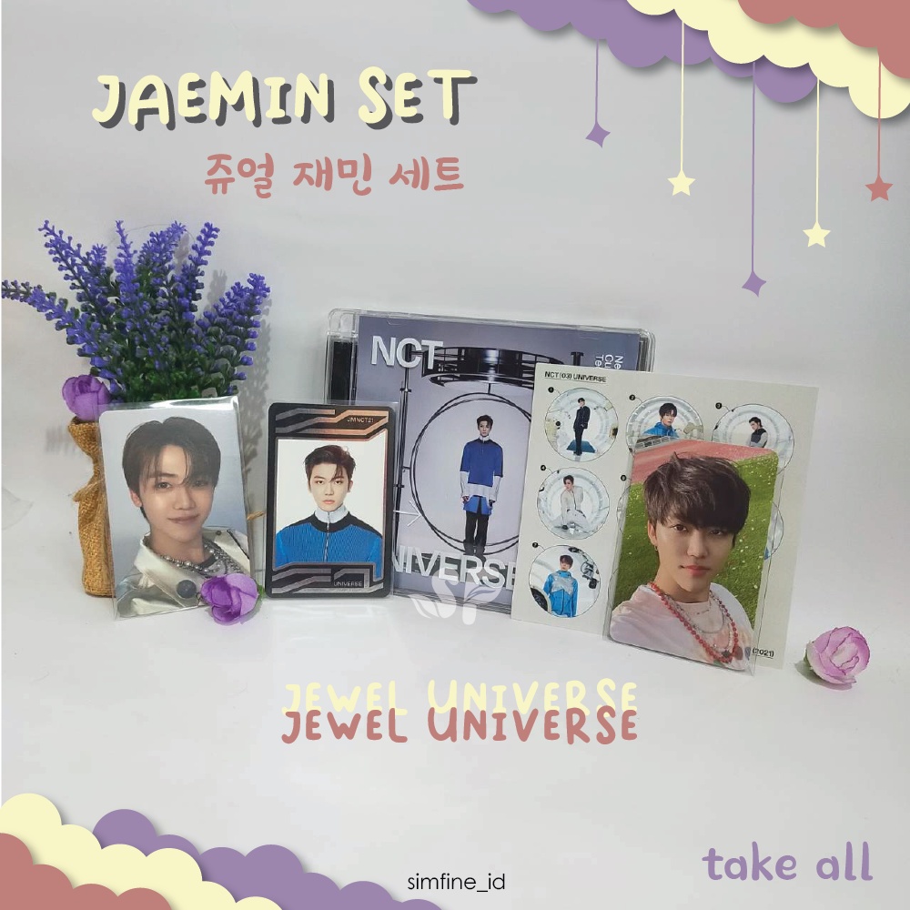 [Take All] Jewel Case Universe Jaemin Set
