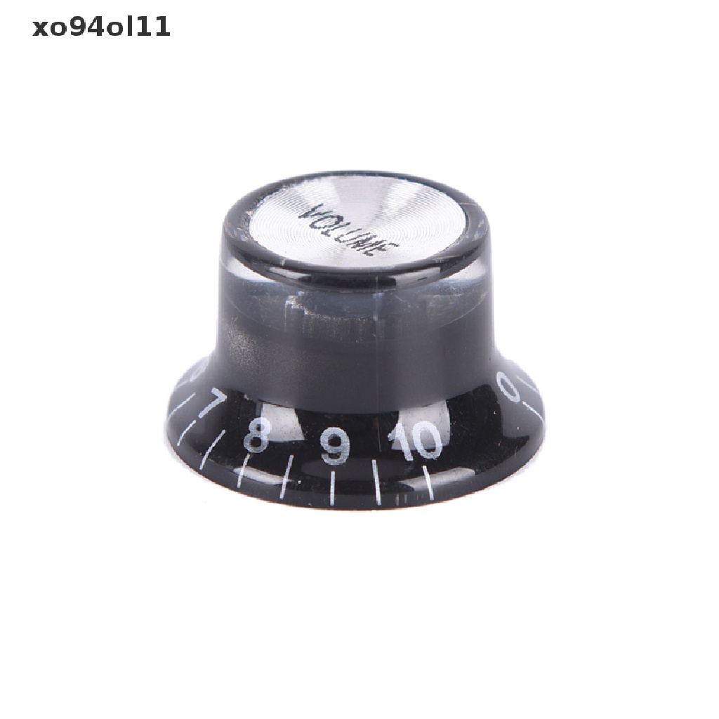 Xo 1 Set Knob Kontrol VOLUME 2 Tone 2 VOLUME Warna Silver Untuk Gitar