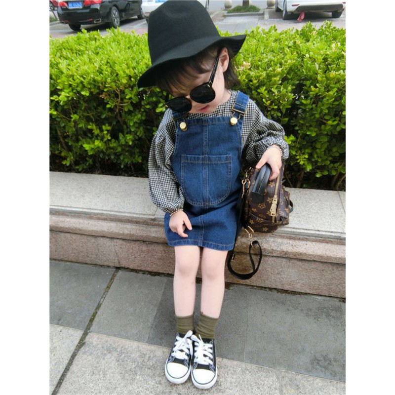 BAJU KODOK JENAS IMPOR Anak perempuan