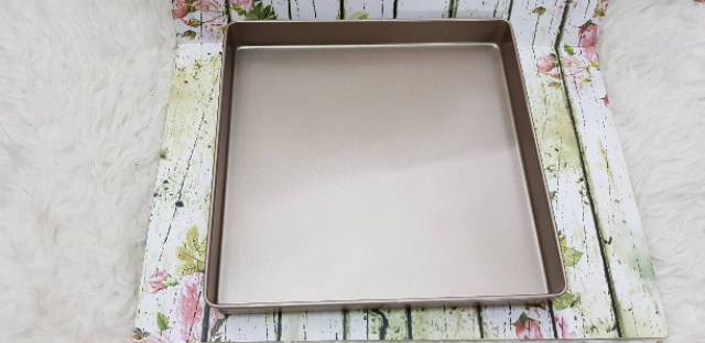 Suncity Loyang kue bolu gulung baking pan 28x28x3 cm anti lengket bake pan