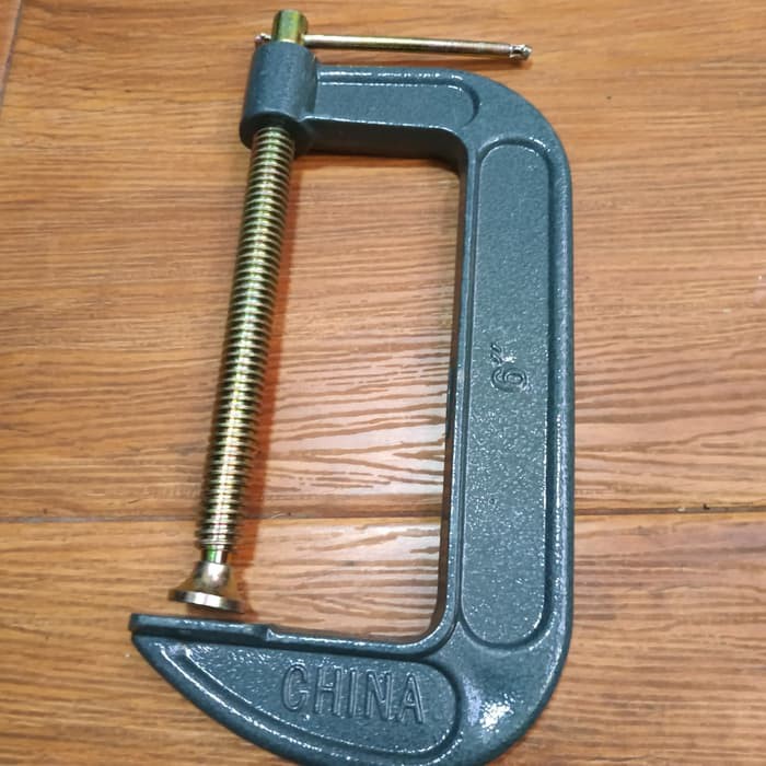 Clamp C 6 inch alat press kayu penjepit kayu