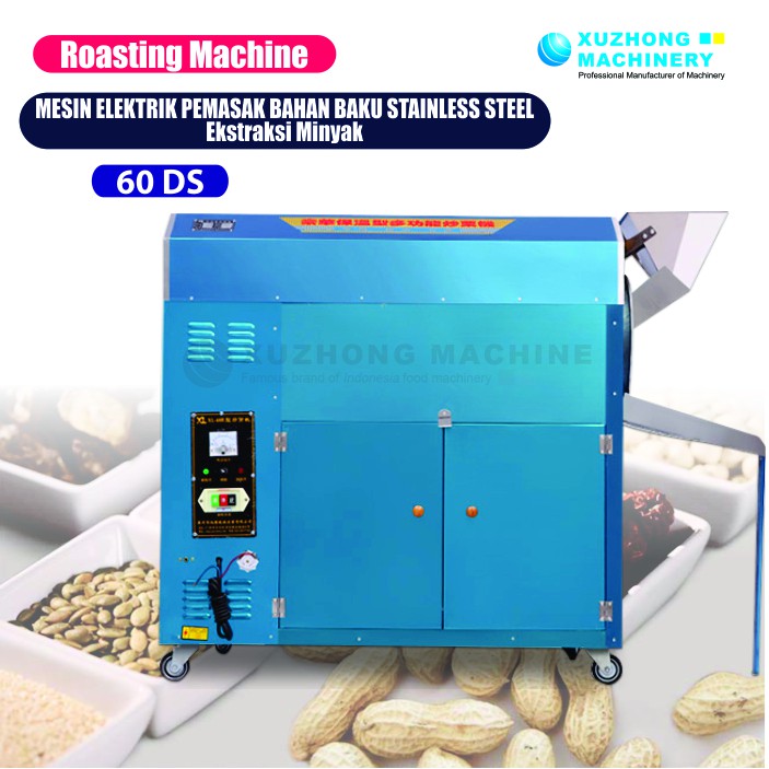 

Mesin Elektrik Sangrai Bahan Baku Stainless Steel 60DS