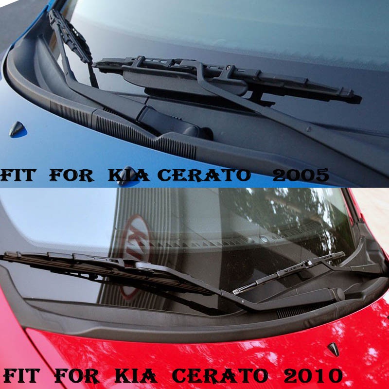 1 Set Karet Wiper Kaca Depan Mobil Untuk Kia Cerato 2018 2017 2016 2015 2014-2003