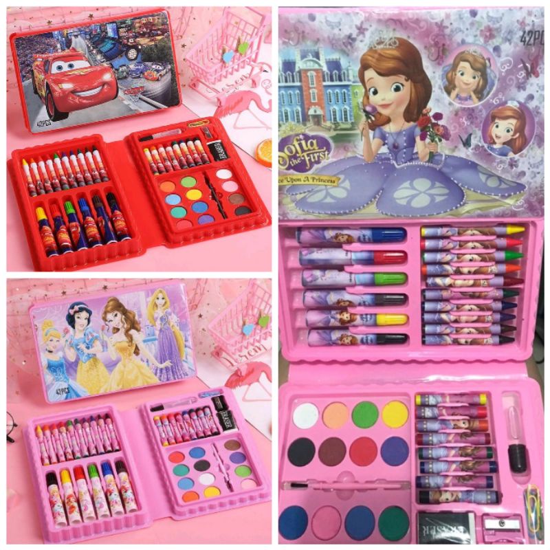 

Set Crayon Anak 42pcs /Alat Gambar / Alat Lukis