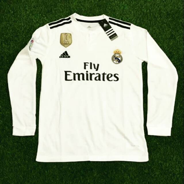 JERSEY REAL MADRID HOME LONGSLEEVE LS 2018/2019