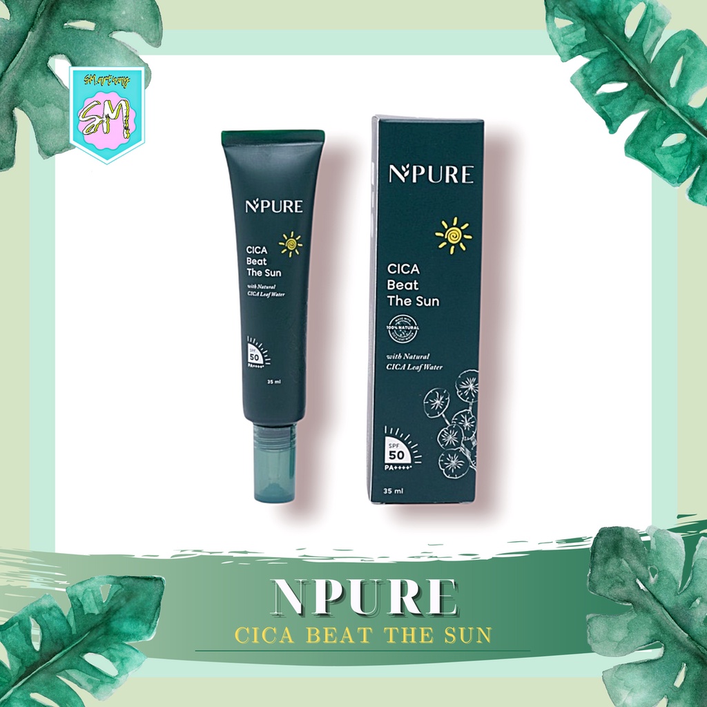 N'PURE Cica Beat The Sun SPF 50 PA++++ | Sunscreen Sun Block NPURE