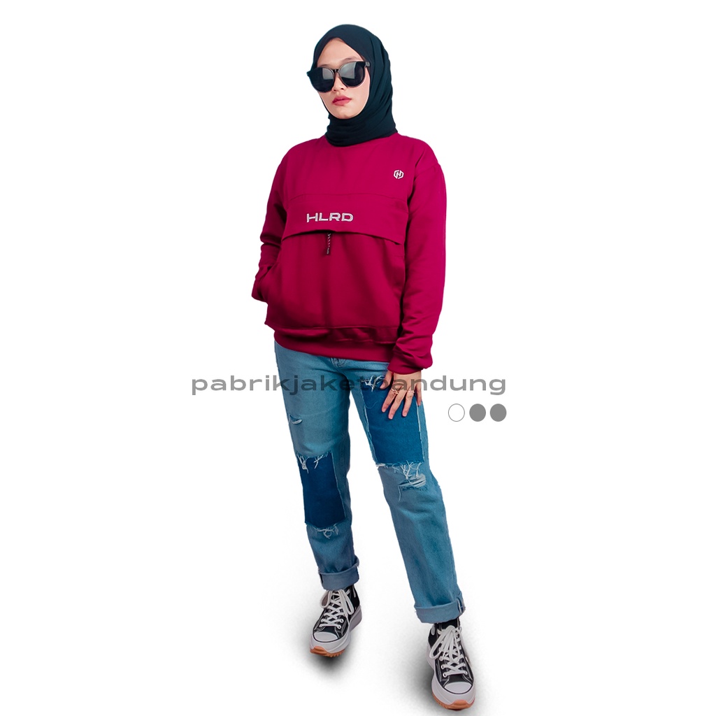 HOLYRIDER Sweatshirt Kagoule Maroon