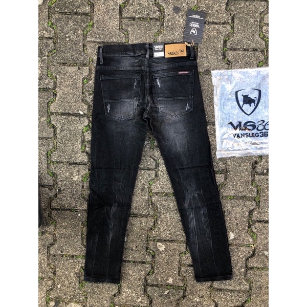 Celana panjang jeans pria robek robek/celana panjang jeans pria skiny/celana panjang jeans streetch