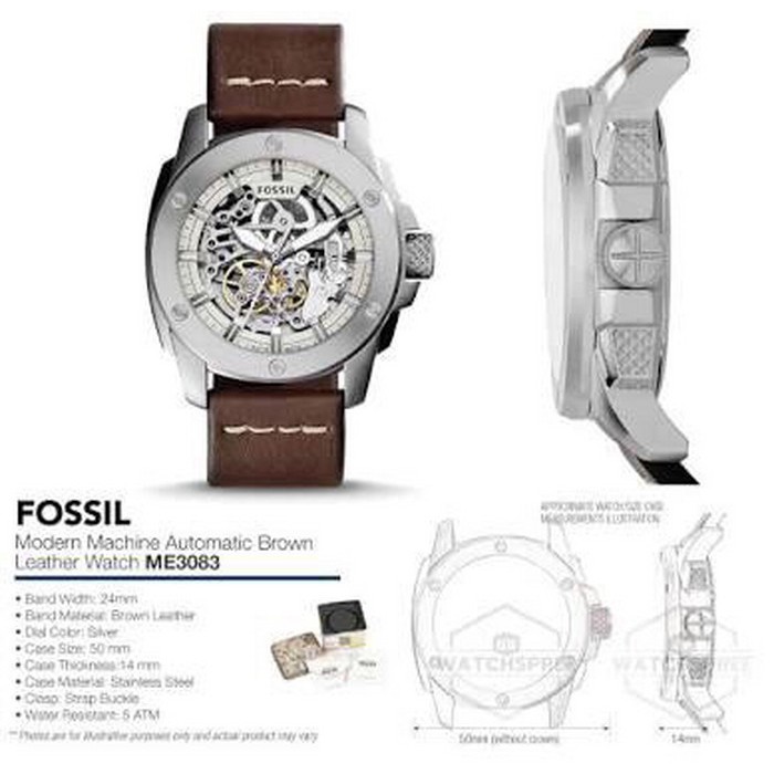 Jam Tangan Pria Merk Fossil Original ME 3083 / ME3083 Free Jne y
