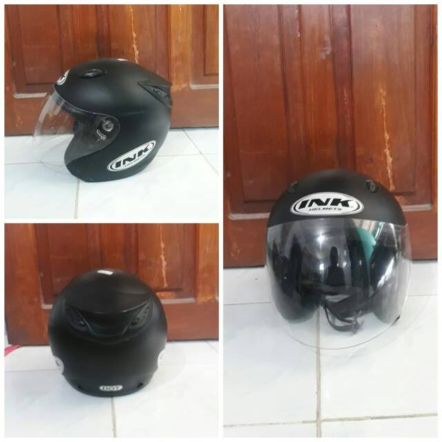 Helm INK CENTRO Black Doff Original