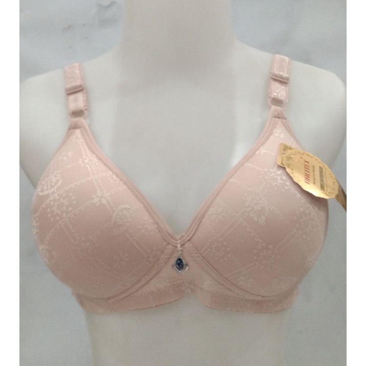 Bra Bh Busa Tanpa Kawat Breitex 9381 Kait 3 ( 36 38 40 42 )