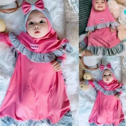 Gamis Anak Perempuan MARWAH Kids / Gamis anak / Gamis anak terbaru / gamis anak plus hijab / hijab/ 
