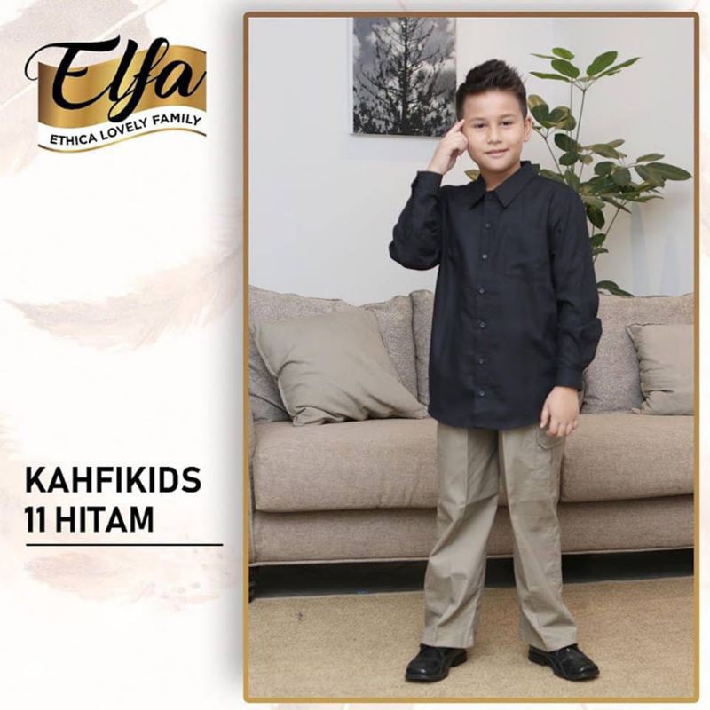 Ethica Set Kahfi Kids 11 Hitam Size 6
