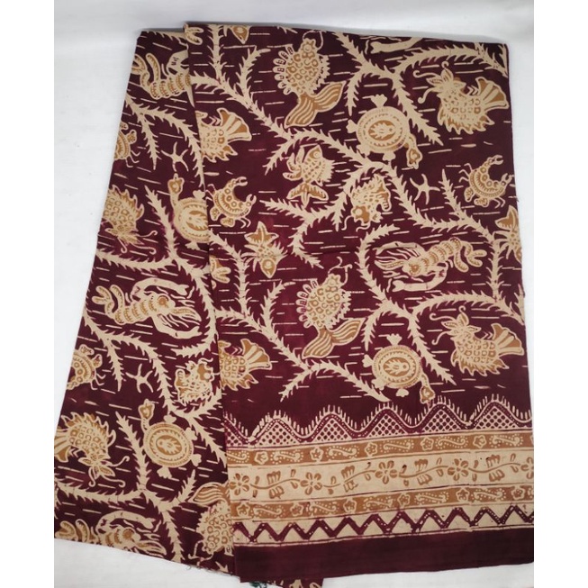 Batik Jambi AL-FATH Dasar Cap 2M Bahan Katun