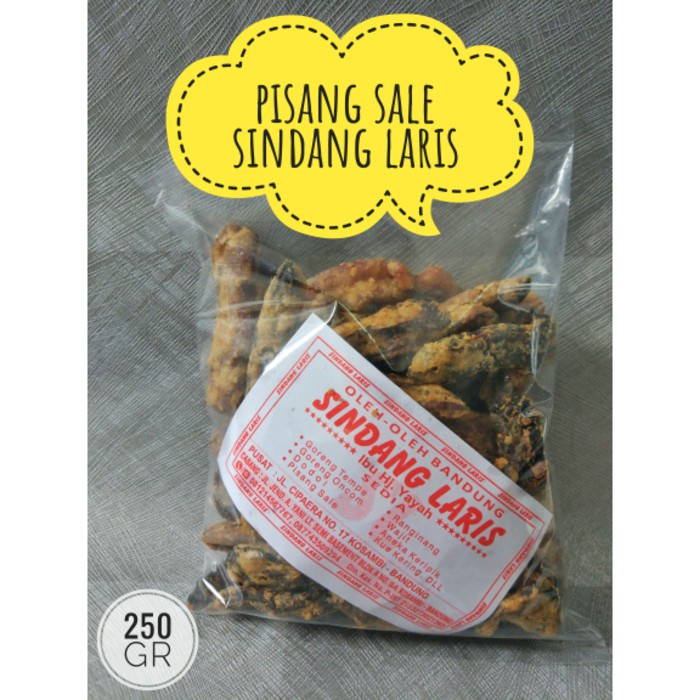

keripik pisang sale SINDANG LARIS dari Kosambi Bandung ini adalah keripik pisang sale paling terkena
