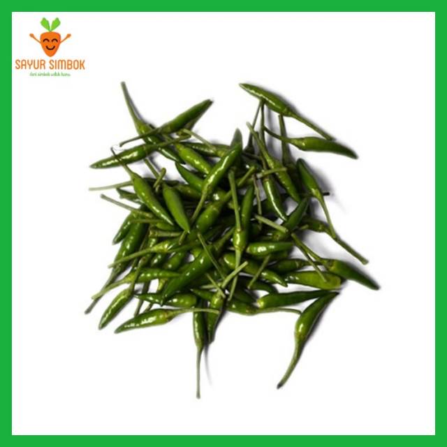 

Cabai rawit hijau 250gram