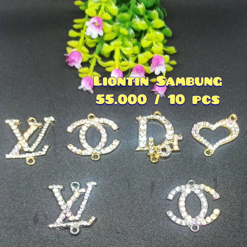 Liontin Sambung Chanel  LV Love